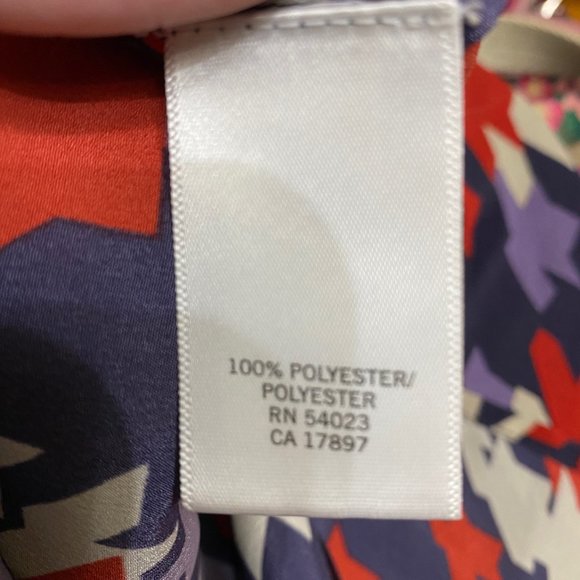 NWOT Banana Republic M Light Weight Top with Tie at Neckline - Picture 8 of 9